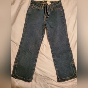 GAP Cropped Bootcut Jeans, Size:8